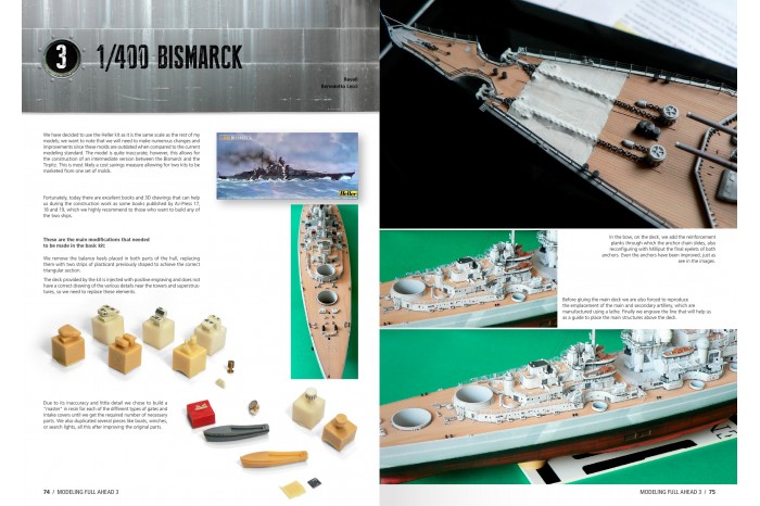MODELLING FULL AHEAD 3: BISMARK & TIRPITZ