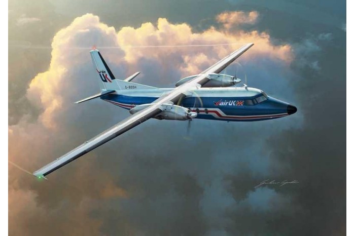 Model Kit letadlo 1430 - Fokker F 27  Friendship (1:72)
