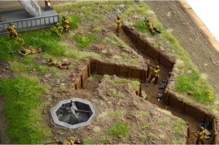 Model Kit diorama 6194 - Pegasus Bridge Airborne Assault (1:72)