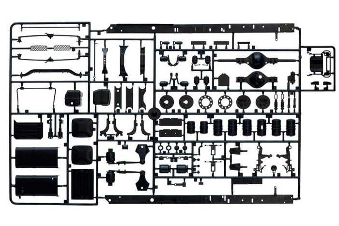 Model Kit truck 3947 - SCANIA R400 STREAMLINE Flat Roof (1:24)