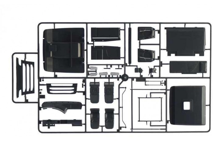 Model Kit truck 3947 - SCANIA R400 STREAMLINE Flat Roof (1:24)