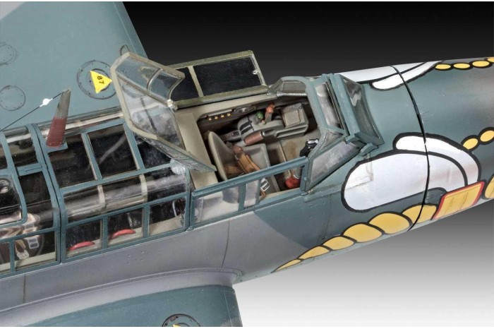 Plastic ModelKit letadlo 04961 - Messerschmitt Bf110 C-2/C-7 (1:32)