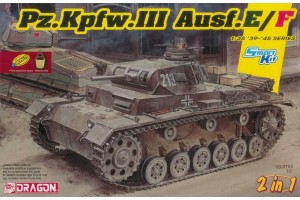 Pz.Kpfw.III Ausf.E/F (Smart kit) (2 in 1) (1:35) - 6944