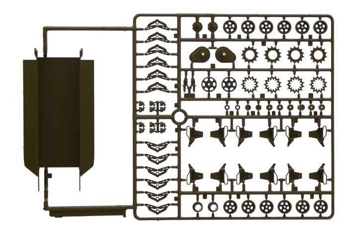 Model Kit tank 6568 - M4A1 Sherman with U.S. Infantry (1:35)