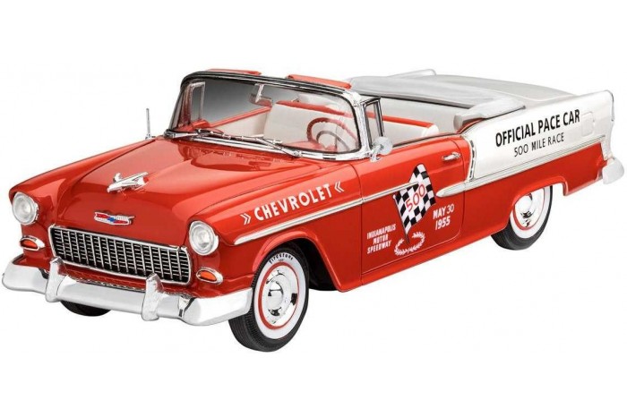 Plastic ModelKit auto 07686 - '55 Chevy Indy Pace Car (1:25)
