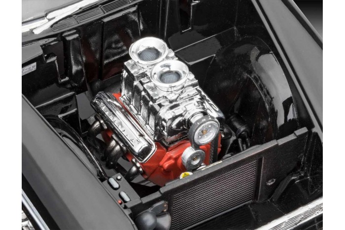 Plastic ModelKit auto 07663 - '56 Chevy Customs (1:24)