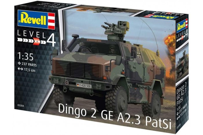 Plastic ModelKit military 03284 - Dingo 2 GE A2.3 PatSi (1:35)