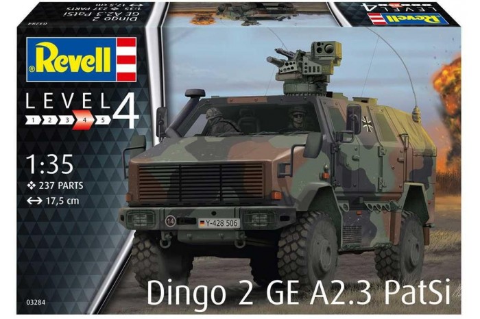 Plastic ModelKit military 03284 - Dingo 2 GE A2.3 PatSi (1:35)