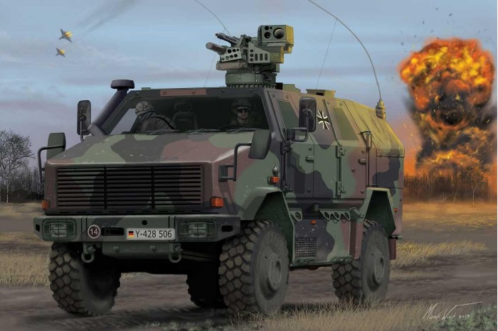 Plastic ModelKit military 03284 - Dingo 2 GE A2.3 PatSi (1:35)