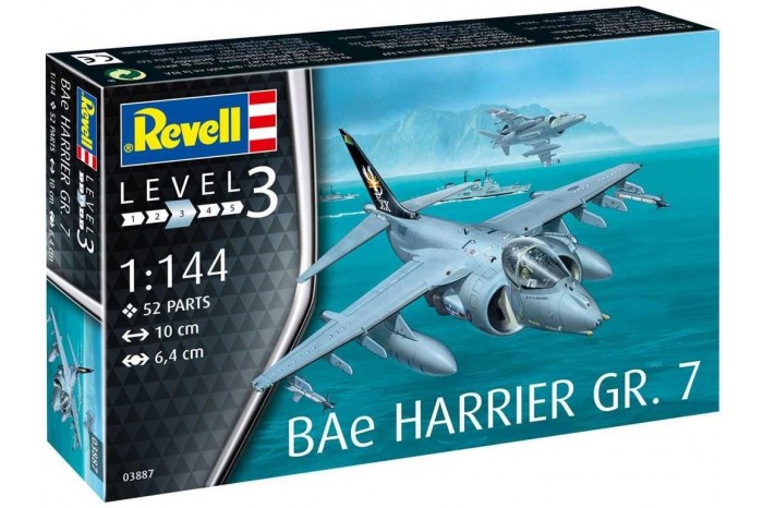 ModelSet letadlo 63887 - BAe Harrier GR.7 (1:144)