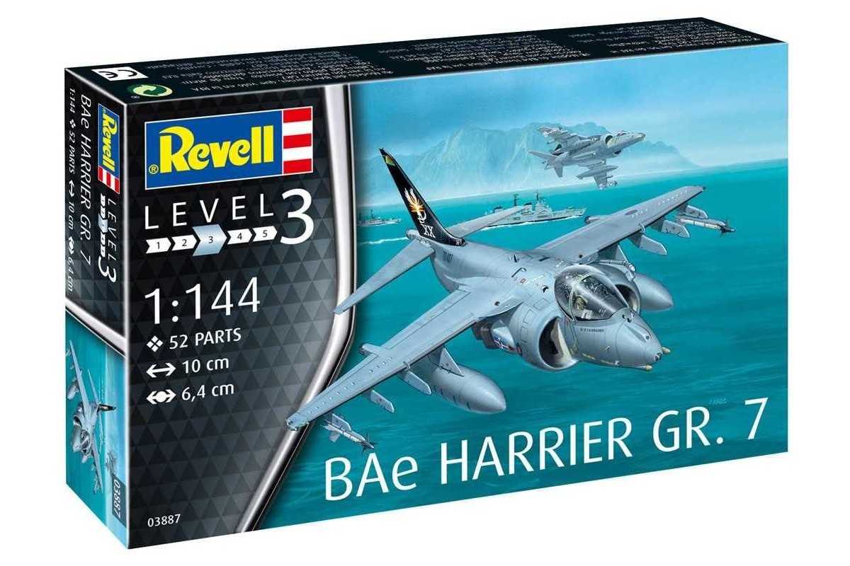 Revell - BAe Harrier GR.7 (1:144) - 63887 - MJ Modelkits.com