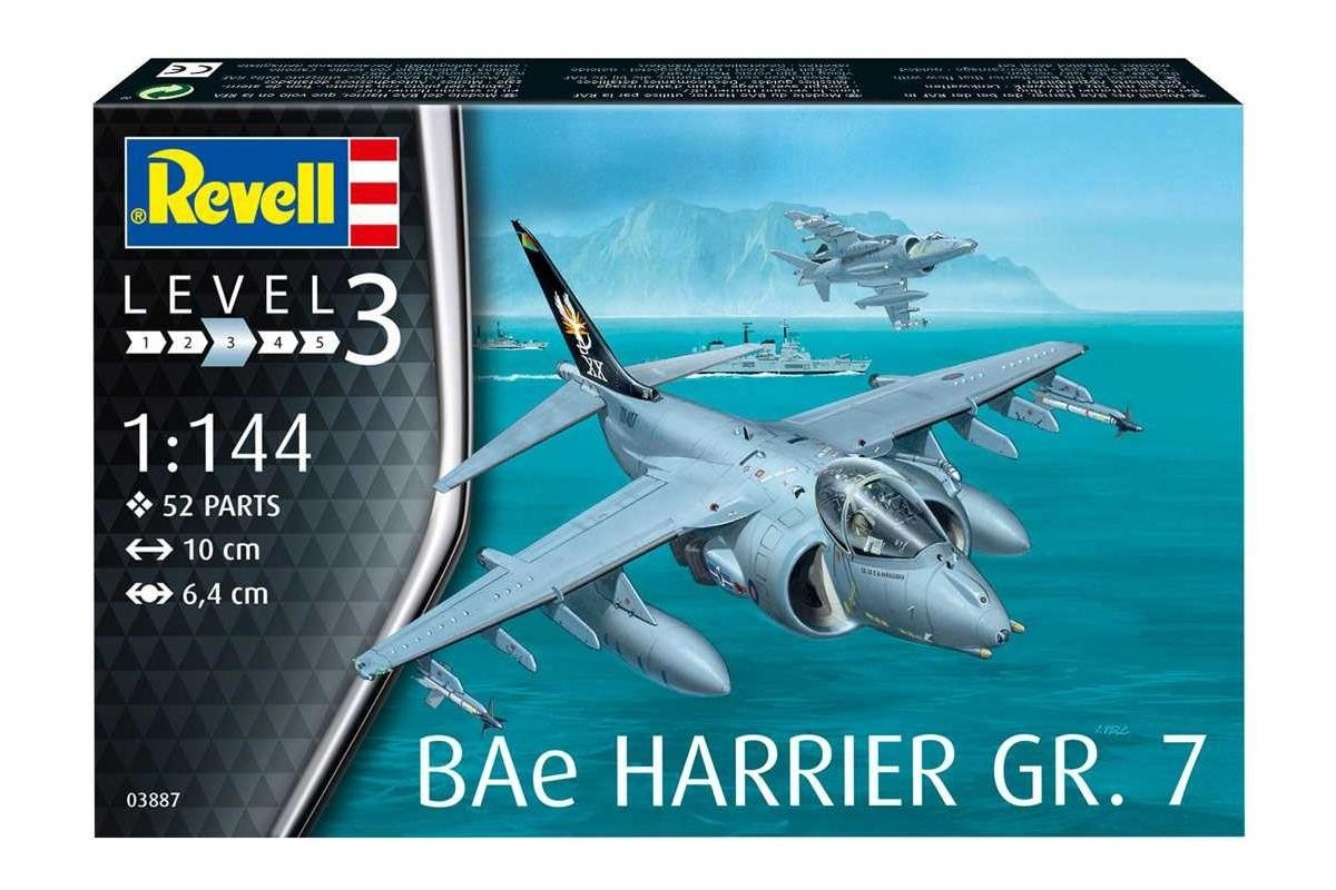 Revell - BAe Harrier GR.7 (1:144) - 63887 - MJ Modelkits.com