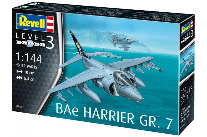 ModelSet letadlo 63887 - BAe Harrier GR.7 (1:144)