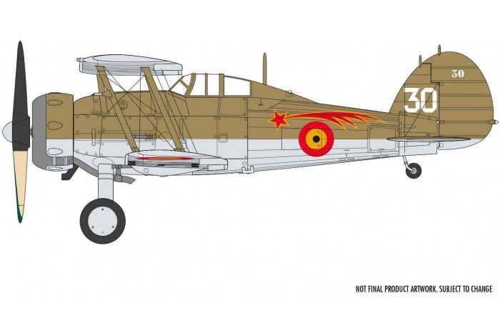 Classic Kit letadlo A02052A - Gloster Gladiator Mk.I/Mk.II (1:72)