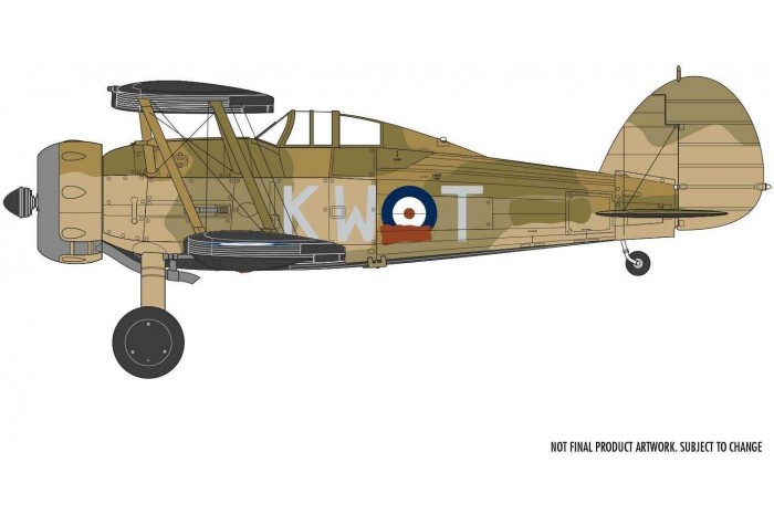 Classic Kit letadlo A02052A - Gloster Gladiator Mk.I/Mk.II (1:72)