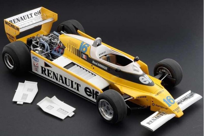 Model Kit auto 4707 - RENAULT RE 20 Turbo (1:12)