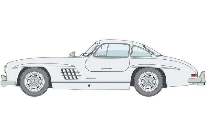 Model Kit auto 3645 - Mercedes Benz 300 SL Gullwing (1:24)