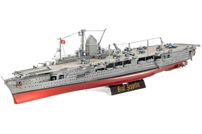 Plastic ModelKit loď 05164 - German Aircraft Carrier GRAF ZEPPELIN (1:720)