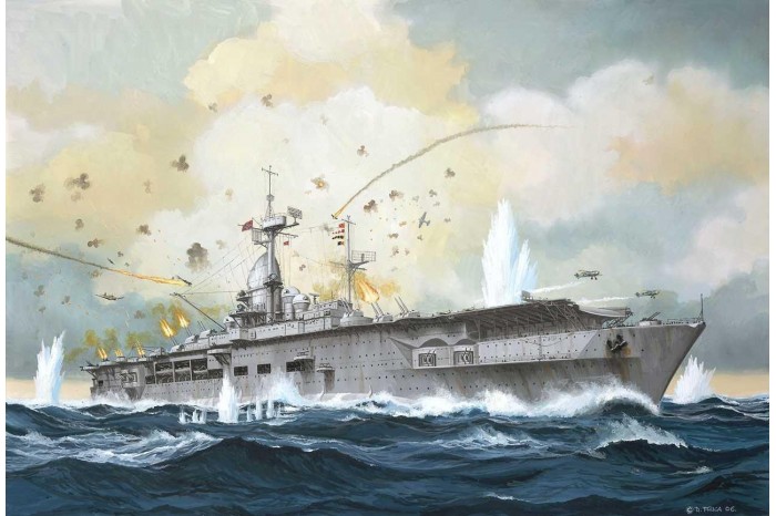 Plastic ModelKit loď 05164 - German Aircraft Carrier GRAF ZEPPELIN (1:720)