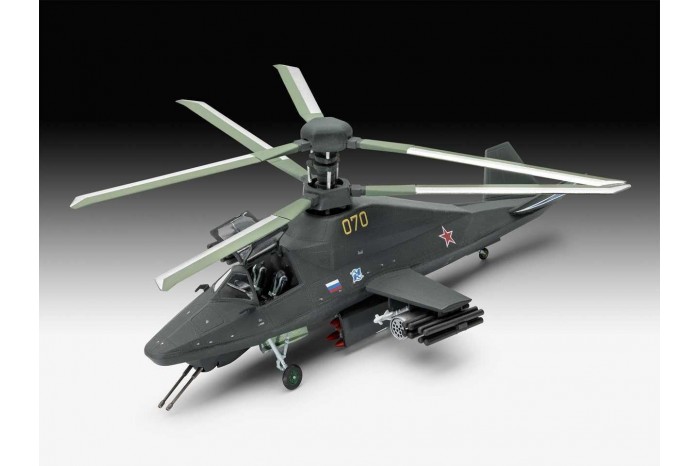 ModelSet vrtulník 63889 - Kamov Ka-58 Stealth (1:72)