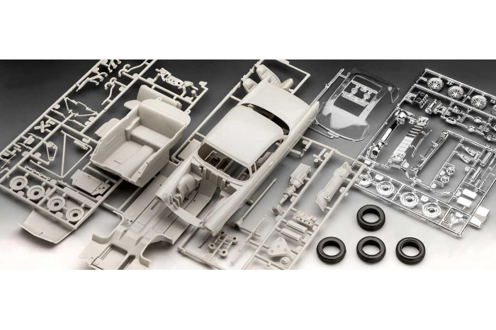 ModelSet auto 67663 - '56 Chevy Customs (1:24)