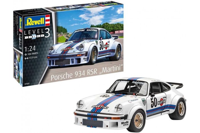 ModelSet auto 67685 - Porsche 934 RSR "Martini" (1:24)