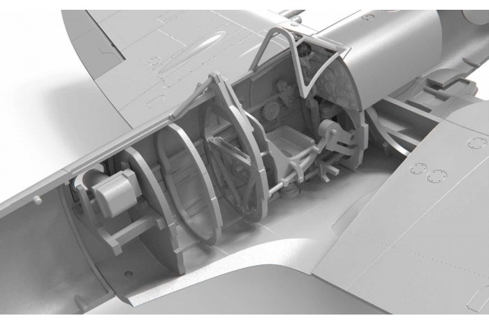 Classic Kit letadlo A05135 - Supermarine Spitfire FR Mk.XIV  (1:48)