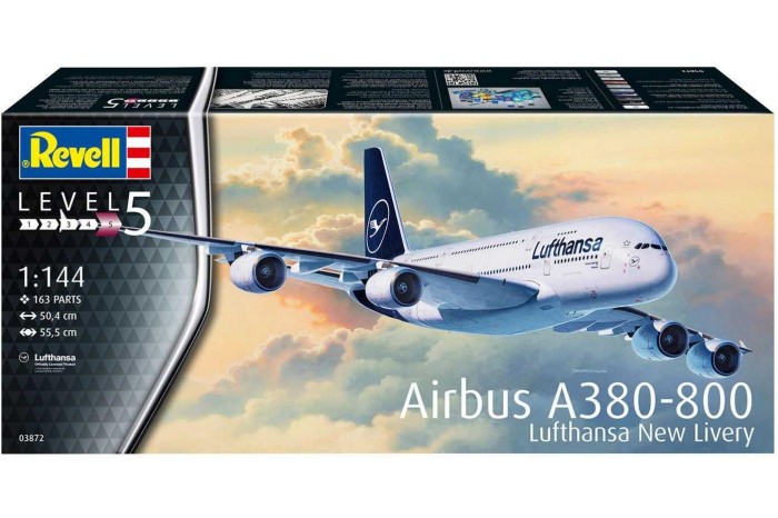 Revell プラモデル Airbus A380-800 Lufthansa 462046_1800x.webp?v=1754564422