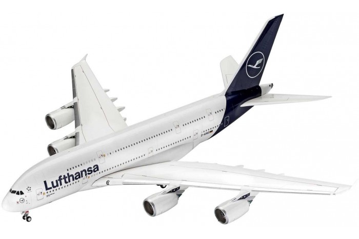 Plastic ModelKit letadlo 03872 - Airbus A380-800 Lufthansa New Livery (1:144)