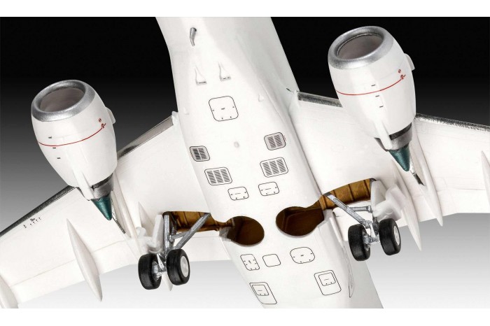 Plastic ModelKit letadlo 03883 - Embraer 190 Lufthansa New Livery (1:144)