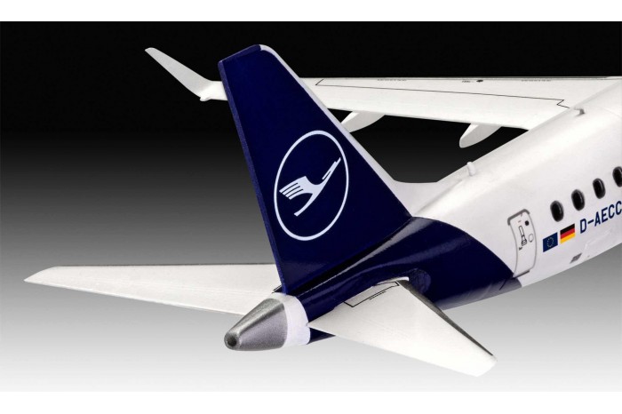 Plastic ModelKit letadlo 03883 - Embraer 190 Lufthansa New Livery (1:144)