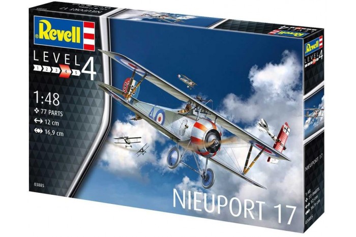 ModelSet letadlo 63885 - Nieuport 17 (1:48)