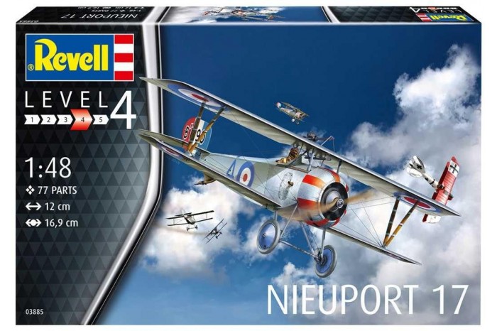 ModelSet letadlo 63885 - Nieuport 17 (1:48)