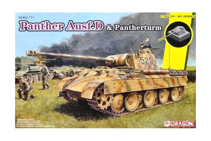 Sd.Kfz.171 Panther Ausf.D mit Pantherturm (1:35) - 6940