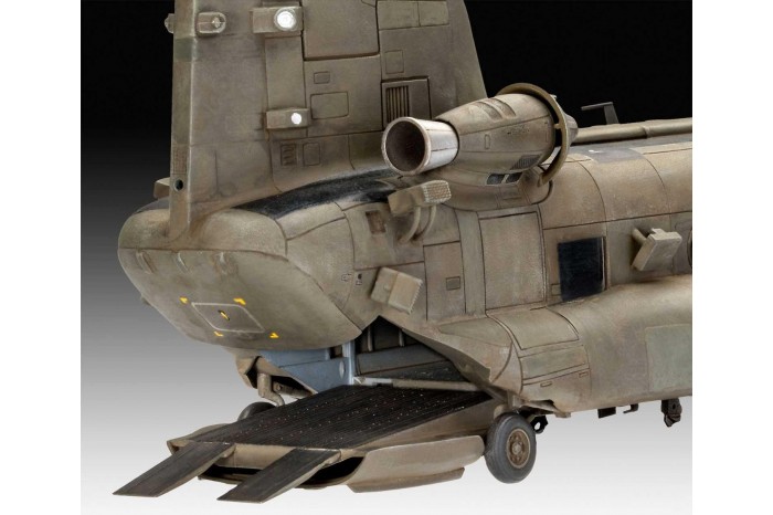 Plastic ModelKit vrtulník 03876 - MH-47 Chinook (1:72)