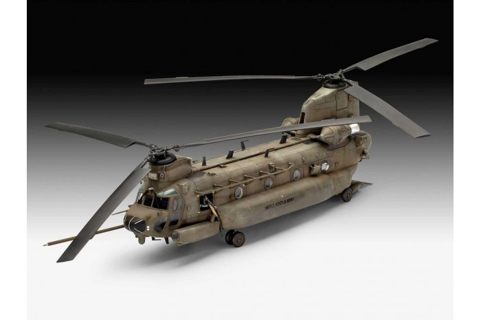 Plastic ModelKit vrtulník 03876 - MH-47 Chinook (1:72)