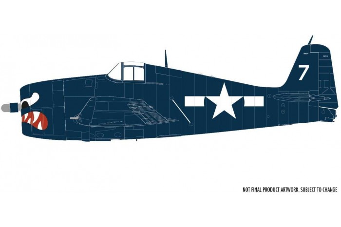 Classic Kit letadlo A19004 - Grumman F6F5 Hellcat (1:24)