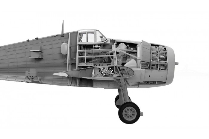 Classic Kit letadlo A19004 - Grumman F6F5 Hellcat (1:24)