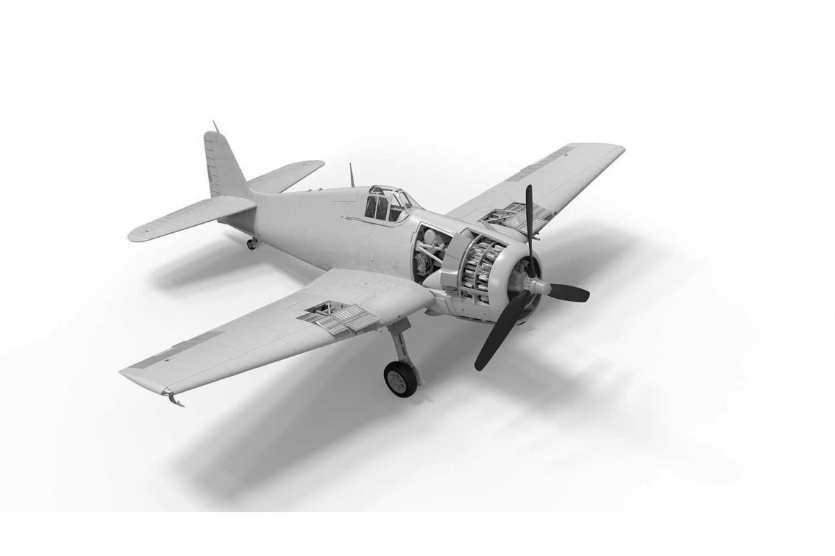 AIRFIX® 1:24 GRUMMAN® F6F-5 HELLCAT® WW2 MODEL AIRCRAFT MODEL KIT PLANE A19004