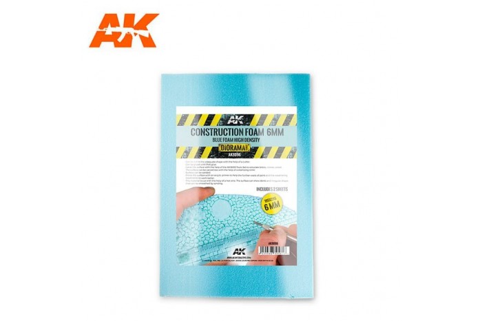 Construction foam - 2x6mm - 8096
