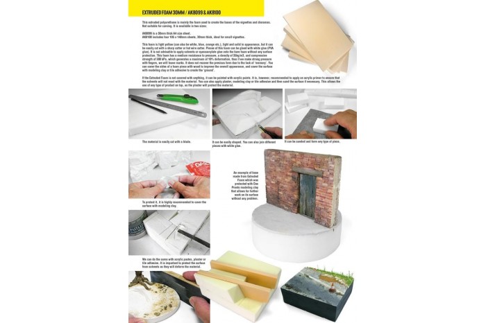 Carving foam - 8mm - 8095