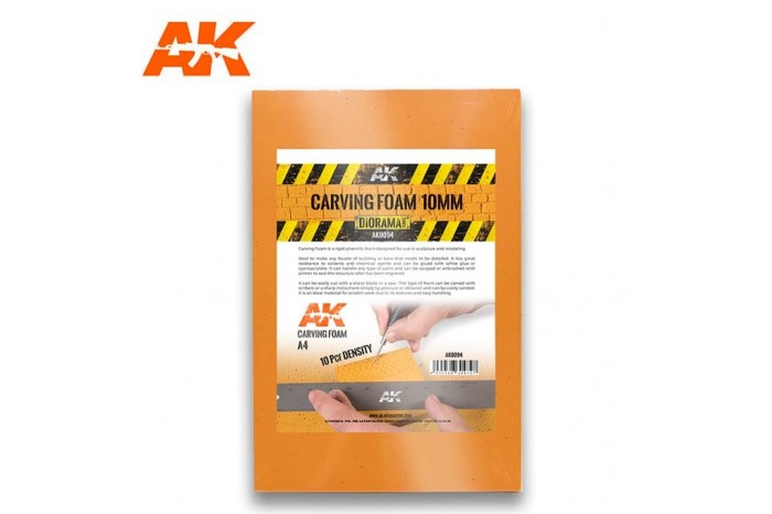 Carving foam - 10mm - 8094