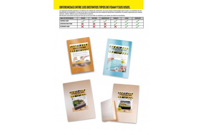 Carving foam - 10mm - 8094