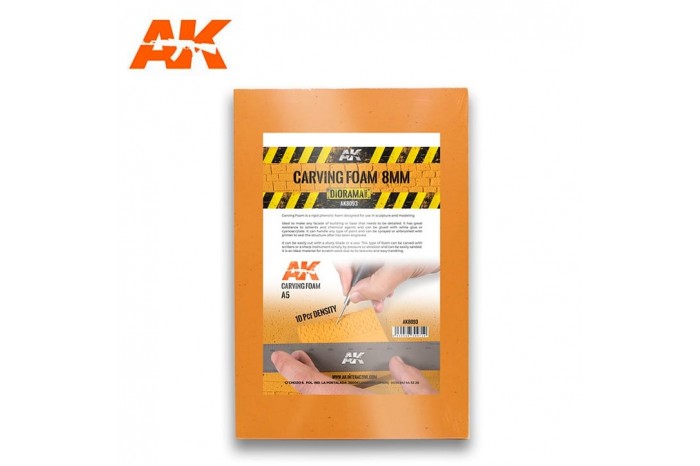 Carving foam - A5 8mm- 8093