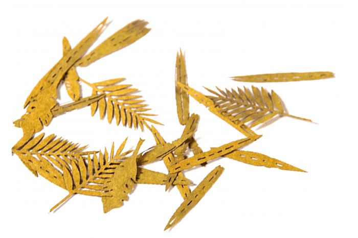 Tropical leaves - 1:35 - 8110