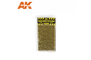 Mixed green Tufts - 6mm - 8119