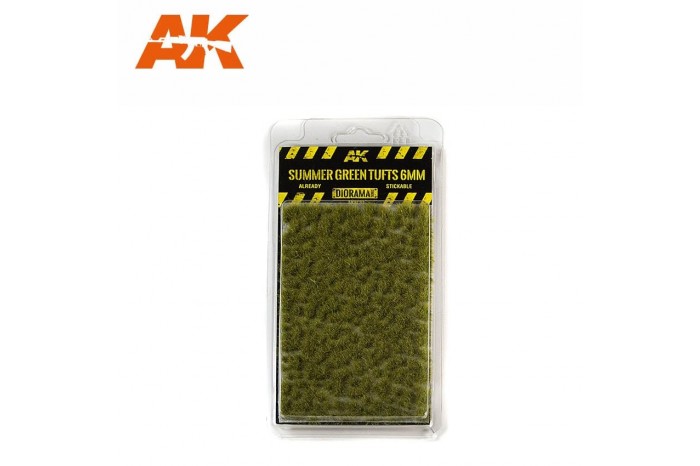 Summer green Tufts - 6mm - 8120