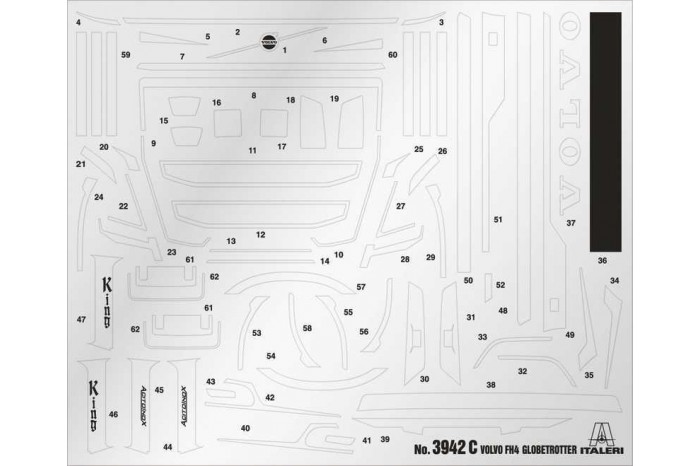 Model Kit truck 3942 - VOLVO FH4 Globetrotter Medium Roof (1:24)