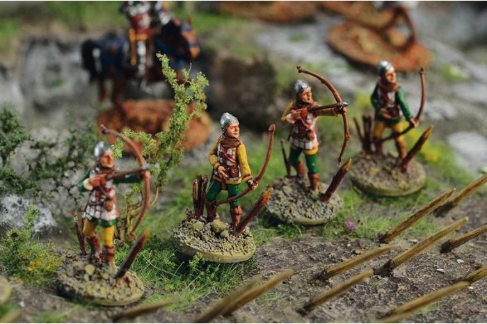 Model Kit diorama 6185 - 100 YEARS' WAR Castle under siege (1:72)