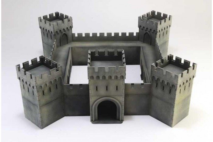Model Kit diorama 6185 - 100 YEARS' WAR Castle under siege (1:72)